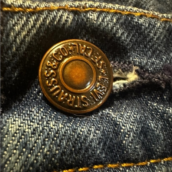 VTG 80s LEVIS Orange Tab Bootcut Jeans 30x29 Made In USA - Picture 5 of 14
